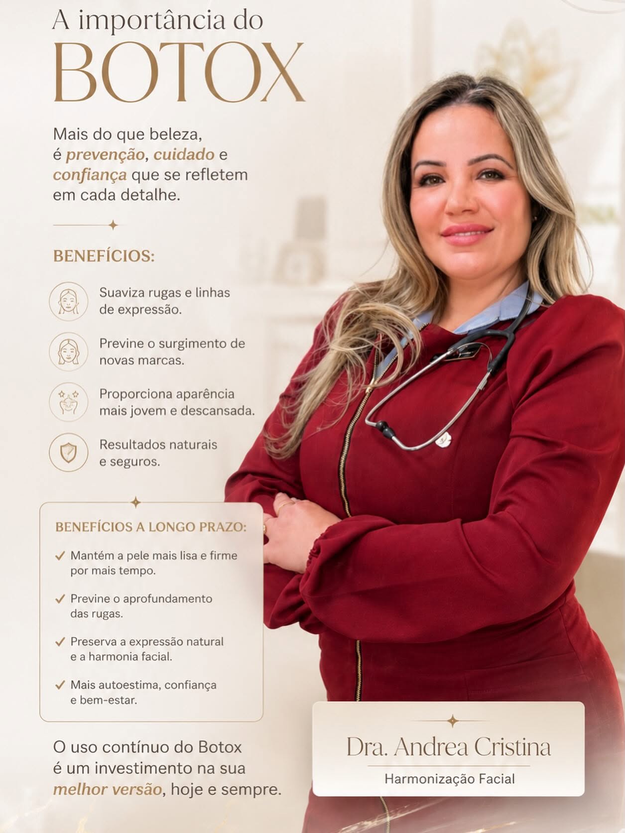 Botox e harmonização
