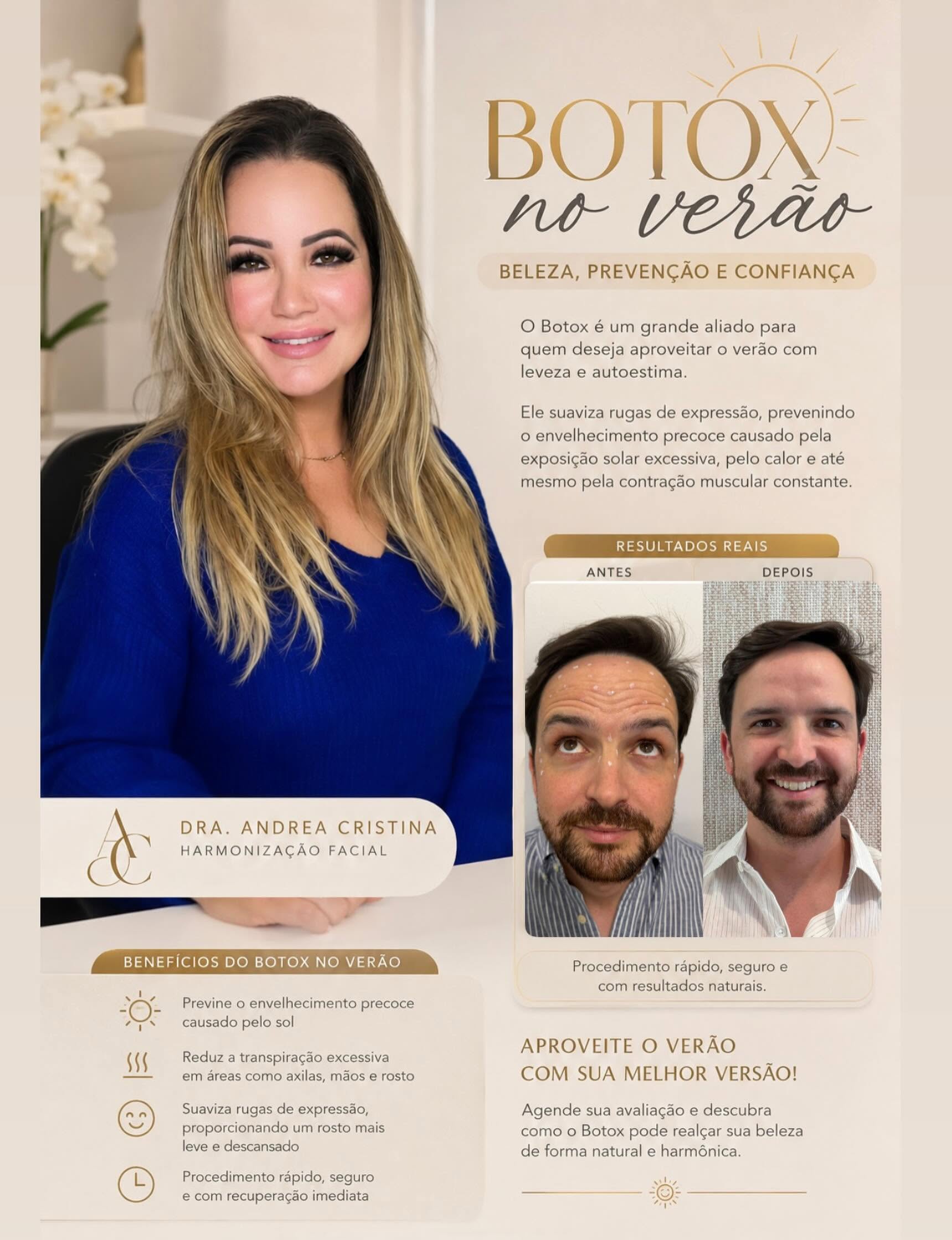 Botox no verão